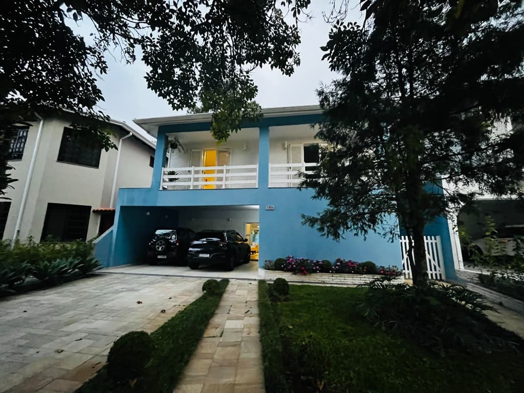 Imperdível casa de luxo em condomínio na Aldeia da Serra, Barueri-SP: 4 quartos, 4 suítes, 2 salas, 4 vagas, 355m². — foto 1 de 27