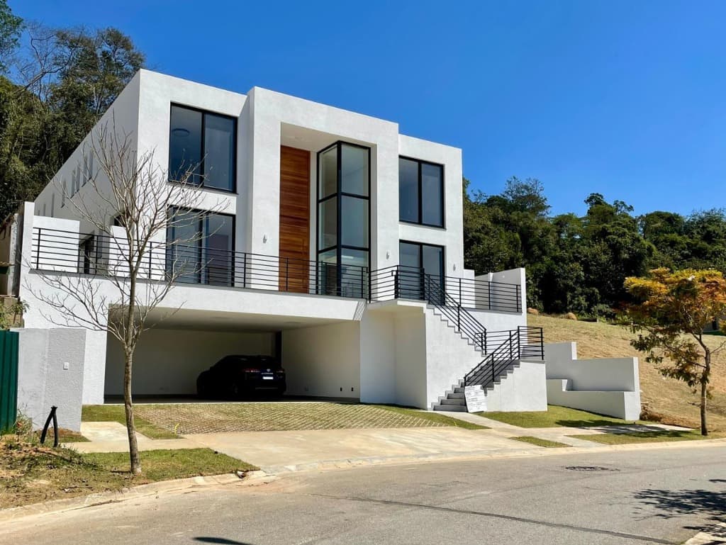Magnífica Casa em Condomínio à Venda em Santana de Parnaíba - Aldeia da Serra com 4 Suítes e 6 Vagas de Garagem — foto 1 de 53