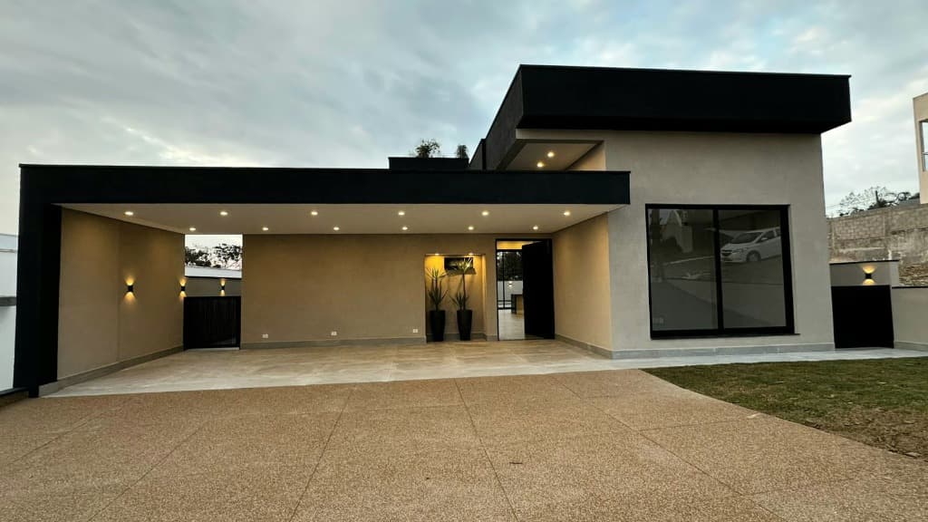 Imperdível Casa em Condomínio de Luxo na Aldeia da Serra, 3 Quartos, 3 Suítes, 4 Vagas e 261m² em Santana de Parnaíba-SP! — foto 1 de 18